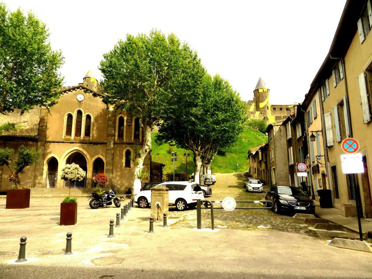 cote de la cite medievale Carcasona Exterior foto